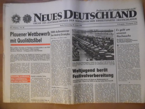 Neues deutschland januar - 20.,